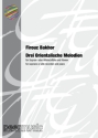 3 orientalische Melodien f�r Sopranblockfl�te und Klavier