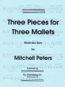 3 Pieces for Three Mallets for marimba solo