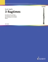 3 Ragtimes f�r Klarinette (in B) und Klavier
