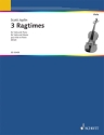 3 Ragtimes f�r Viola und Klavier