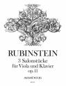 3 Salonst�cke op.11 f�r Viola und Klavier