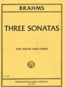3 Sonatas for violin and piano