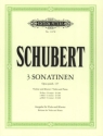3 Sonatinen op.137 f�r Violine und Klavier f�r Viola und Klavier