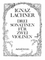 3 Sonatinen op.96 bis op.98 f�r 2 Violinen