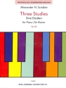 3 Studies op.65 for piano