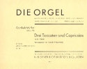 3 Toccaten und Capriccios band 2 f�r Orgel