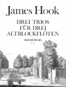3 Trios f�r 3 Altblockfl�ten
