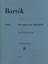 3 ungarische Volkslieder BB80b f�r Klavier
