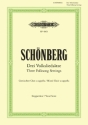 3 Volkslieds�tze f�r gem Chor Partitur