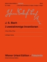 3 zweistimmige Inventionen f�r Klavier (mit Faksimile)