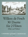 30 Duette op.11 f�r 2 Fl�ten (Fl�te und Violine)