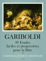 30 Etudes faciles et progressives f�r Fl�te