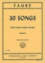 30 Songs for medium voice and piano (fr/en)