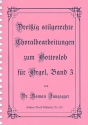 30 stilgerechte Choralbearbeitungen zum Gotteslob Band 3 f�r Orgel