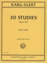 30 Studies op.107 for flute