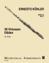 30 Virtuosen-Et�den in allen Dur- und Moll-Tonarten op.75 Band 1 f�r Fl�te