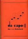 Da capo Das neue Liederbuch Kleinformat Kunstleder orange Neuauflage 2004