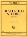 31 selected Studies for viola