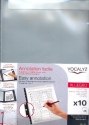 Klarsichthalterung f�r Chormappe Allegro herausnehmbar, mit Klappen oben und unten (Set mit 10 Stk)