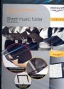 Chormappe Concerto mit verstellbarer Handschlaufe, Sperrband, 4 Seitenklappen, Namensfenster, Stifthalter