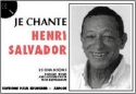 Salvador, Henri Je chante Salvador Paroles et accords Partition