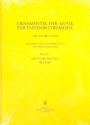 Ornamentik der Musik fr Tasteninstrumente Band 1 Deutschsprachige Quellen gebunden