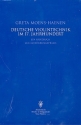 Deutsche Violintechnik im 17. Jahrhundert Ein Handbuch zur Auffhrungspraxis