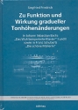 Zu Funktion und Wirkung gradueller Tonhhennderungen in Bachs Das wohltemperierte Klavier sowie in Schuberts Die schne Mllerin