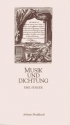 Musik und Dichtung