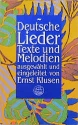 Deutsche Lieder Texte und Melodien