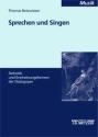 Sprechen und Singen Asthetik und Erscheinungsformen der Dialogoper