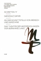 An der Schnittstelle von Mensch und Maschine Das Theater der Wiederholungen von Bernhard Lang