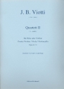Quartett c-Moll op.22,2  fr Flte (Vl) und Streichtrio Partitur und Stimmen