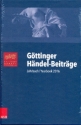 Gttinger Hndel-Beitrge Band 17 (Jahrbuch 2016)