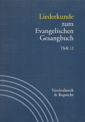 Liederkunde zum EG Band 12  
