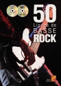 Bruno Tauzin, 50 Lignes De Basse Rock Bass Guitar Bass Guitar Buch + CD + CD-ROM