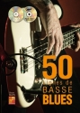 Bruno Tauzin, 50 Lignes De Basse Blues Guitar Gitarre Buch + CD + CD-ROM