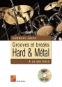 Franck Durano, Groove Break Hard Metal Drums Schlagzeug Buch + CD