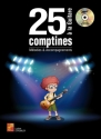 Lorene Stremler, 25 Comptines A La Guitare Gitarre Buch + CD