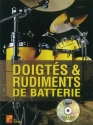 Doigtes & Rudiments De Batterie Schlagzeug Buch + CD