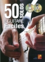 50 Solos De Guitare Faciles Gitarre Buch + CD