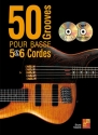 50 Grooves (+CD +DVD) pour basse/tab (5 et 6 cordes)