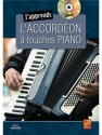 J'apprends L'accordon  Touches Piano Accordion Buch + CD