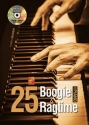 Frederic Dautigny, 25 Boogie et Ragtime au Piano Klavier Buch + DVD