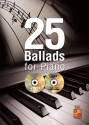 25 Ballads For Piano Klavier Buch + CD + CD-ROM