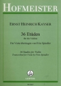 36 Et�den op.20  f�r Viola