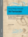 36 Fantasien Band 1 (Nr.1-8) f�r Altblockfl�te und Tenorblockfl�te (Fl�te, Violine) Spielpartitur