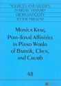 Post-tonal Affinities in Piano Works of Bartk, Chen and Crumb