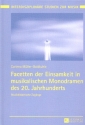 Facetten der Einsamkeit in musikalischen Monodramen des 20. Jahrhunder