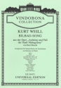 Bilbao-Song aus Aufstieg und Fall der Stadt Mahagonny fr Salonorchester mit Jazzstimmen